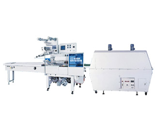 Wide body heat shrink packaging machine